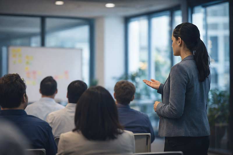 Capacitación NOM-STPS en aula industrial
